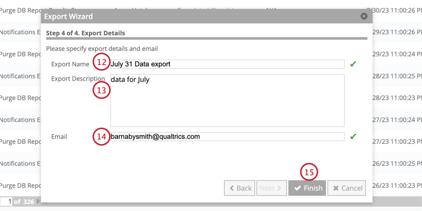 Exporting Data (Designer) - Qualtrics