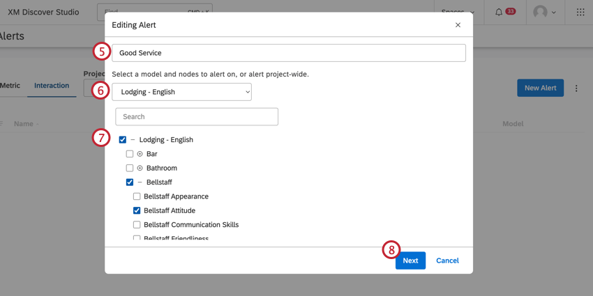 Alerts Basic Overview (Studio) - Qualtrics