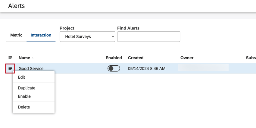 Alerts Basic Overview (Studio) - Qualtrics