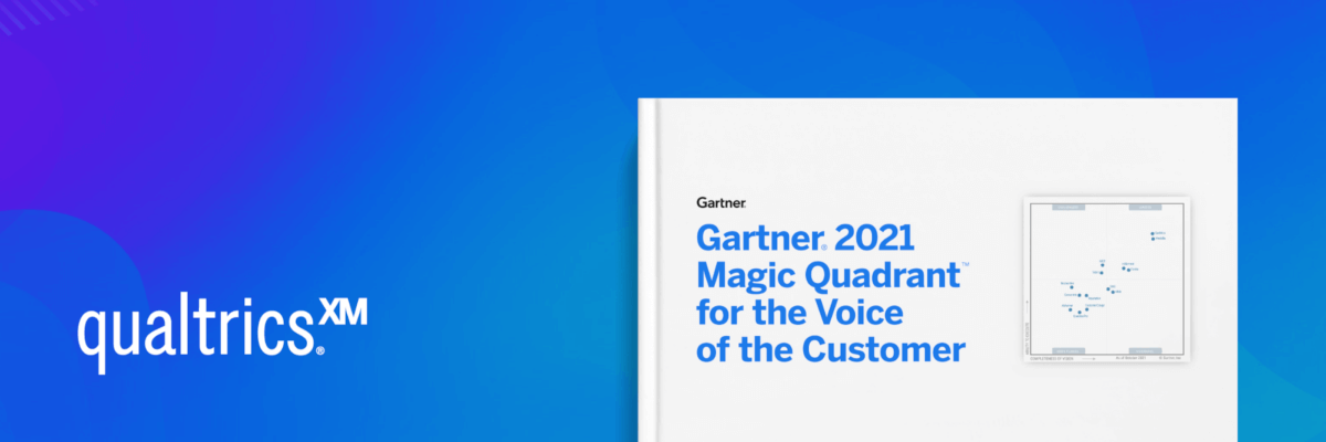 Gartner® Magic Quadrant™ Report for Voice of the Customer 2021