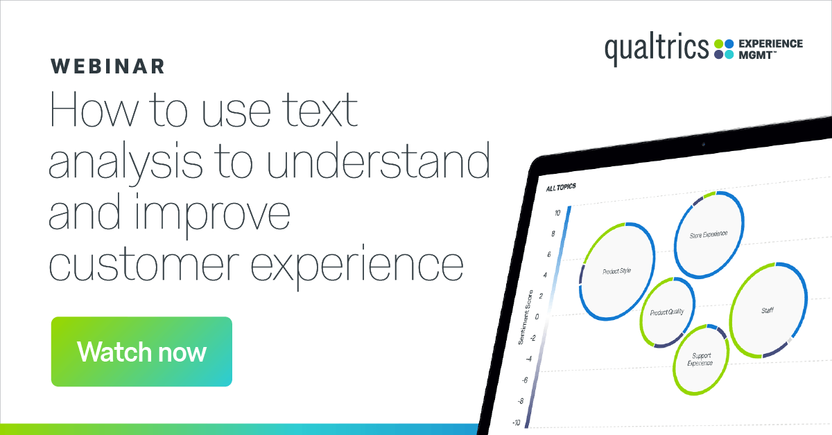 OnDemand Webinar How to Develop a CX Management System Qualtrics