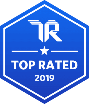 Premio Top Rated de TrustRadius en 2019