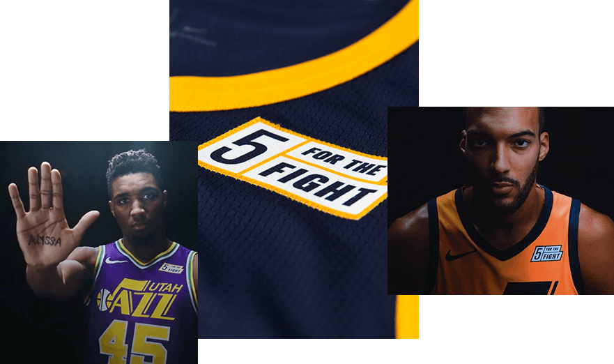 Qualtrics Renews Jersey Patch with Utah Jazz through 2023, Continues  Donating the Patch to 5 For The Fight - Qualtrics