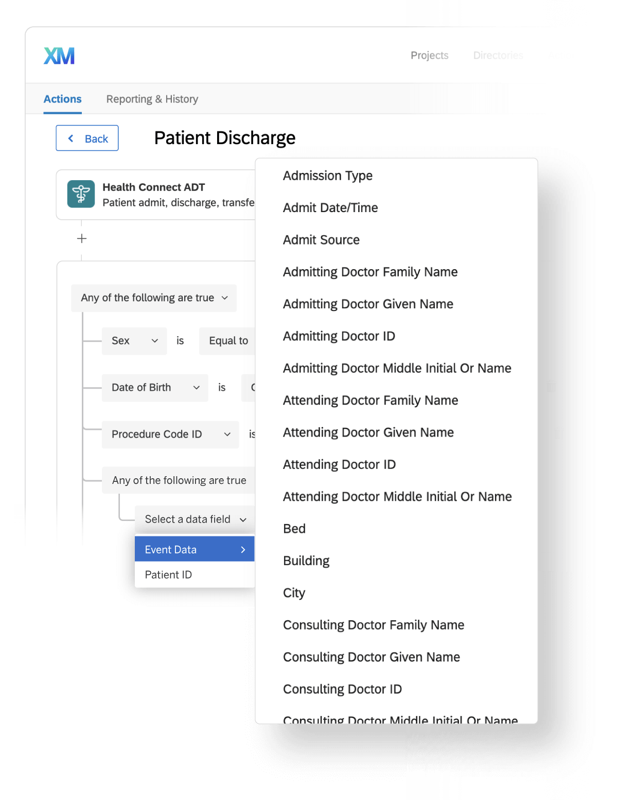 Patient discharge action planning