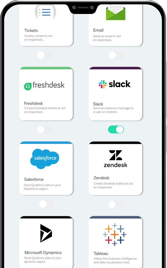 CX automated actions screenshot