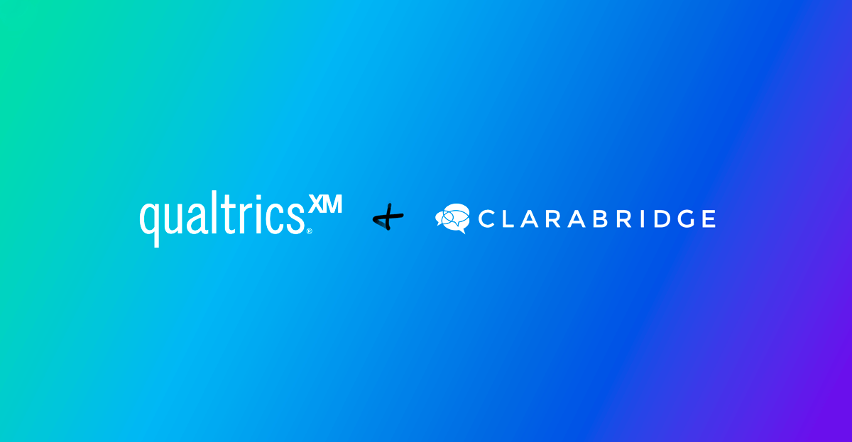 #6. Clarabridge (Qualtrics XM) — Best for Customer Experience Analytics