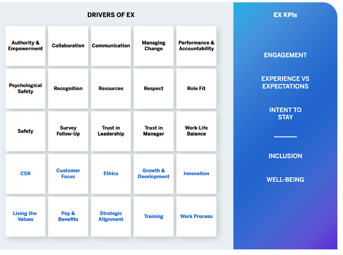 25 drivers of employee engagement