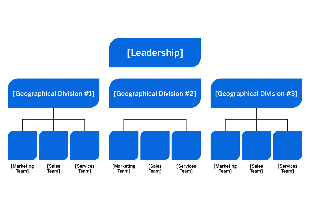 organizational structure of mcdonald corporation