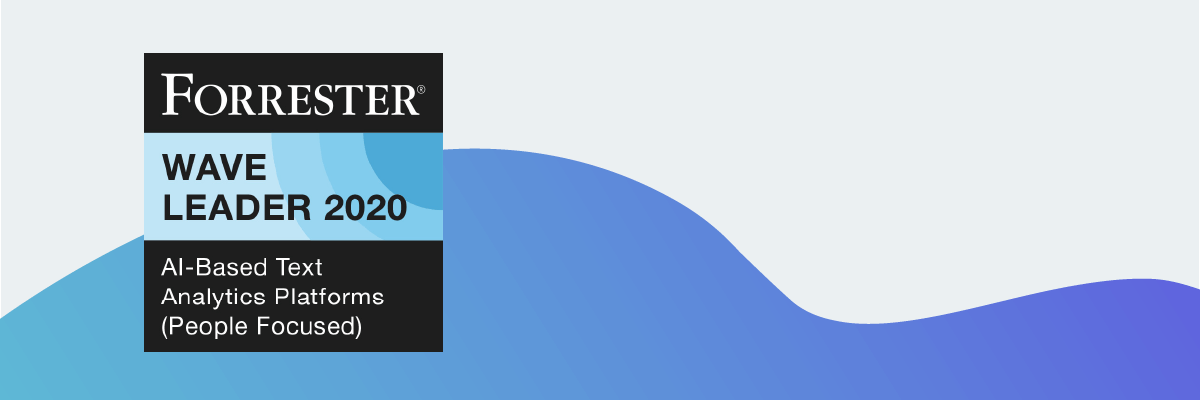 Forrester Wave Leader 2020 AI-Based Text Analytics Platforms