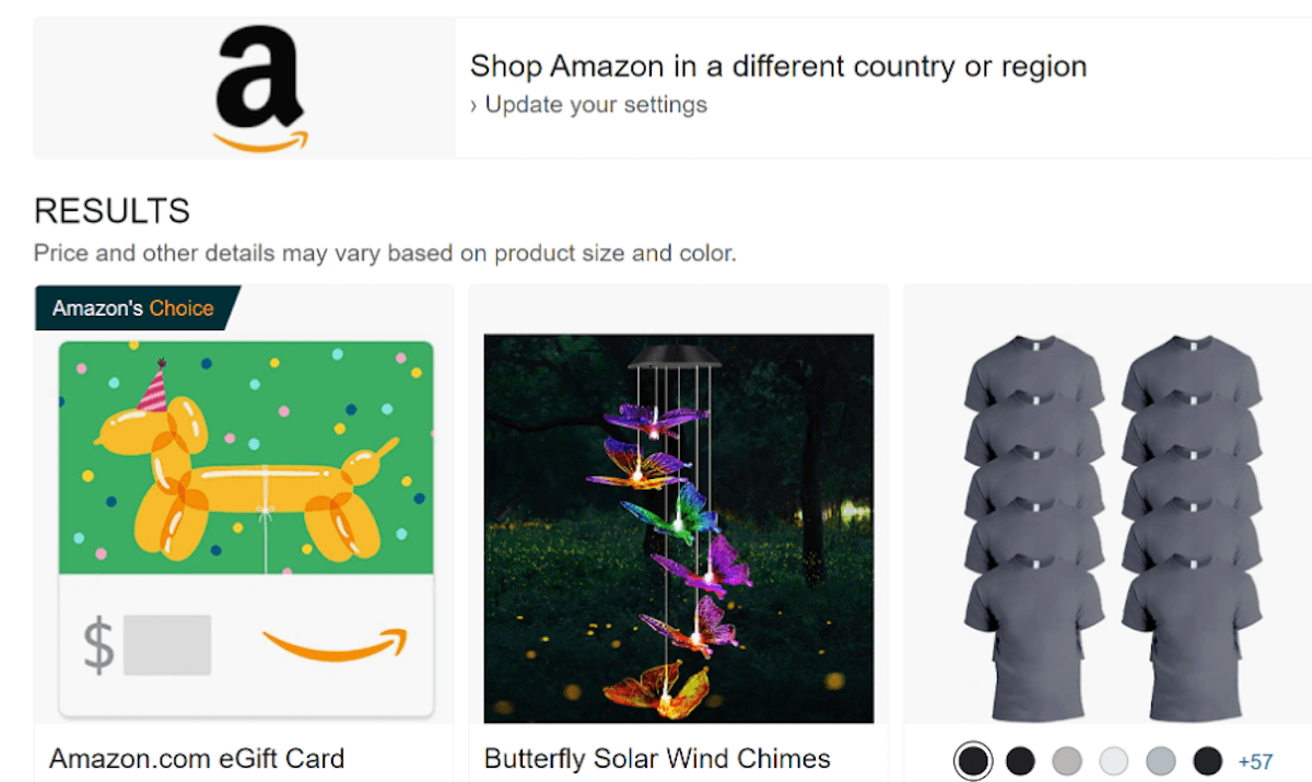 Amazon's ecommerce platform 
