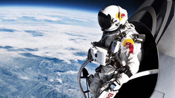 astronaut in space