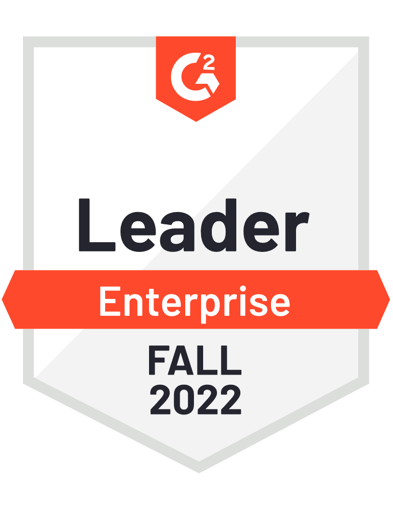 Leader G2 enterprise fall 2022