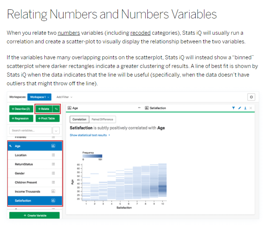 Relating numbers and number variables