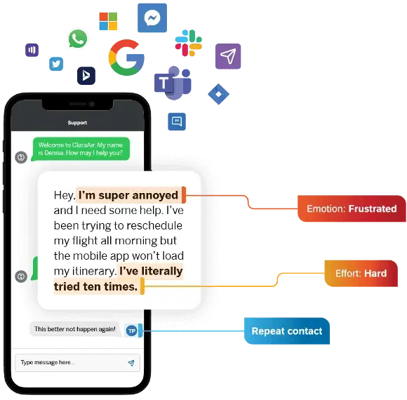 Conversational analytics