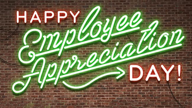 Happy employee appreciation day!