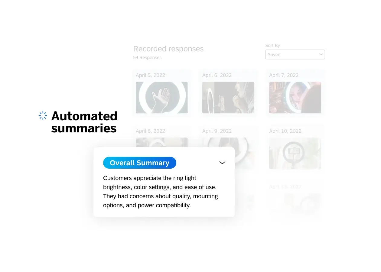 automated summaries image