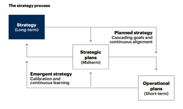 The strategy proccess