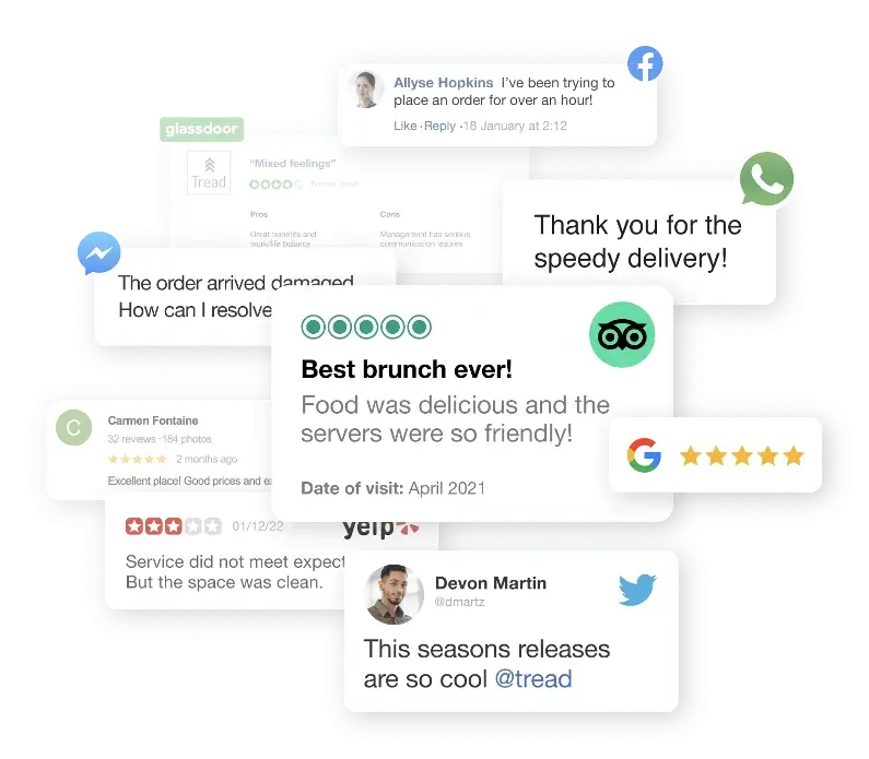 tracking customer feedback across social media platforms