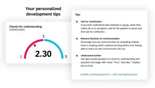 personal development tips dashboard