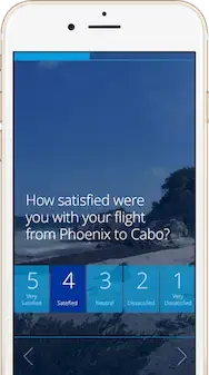 How satisfied were you with your flight from Phoenix to Cabo