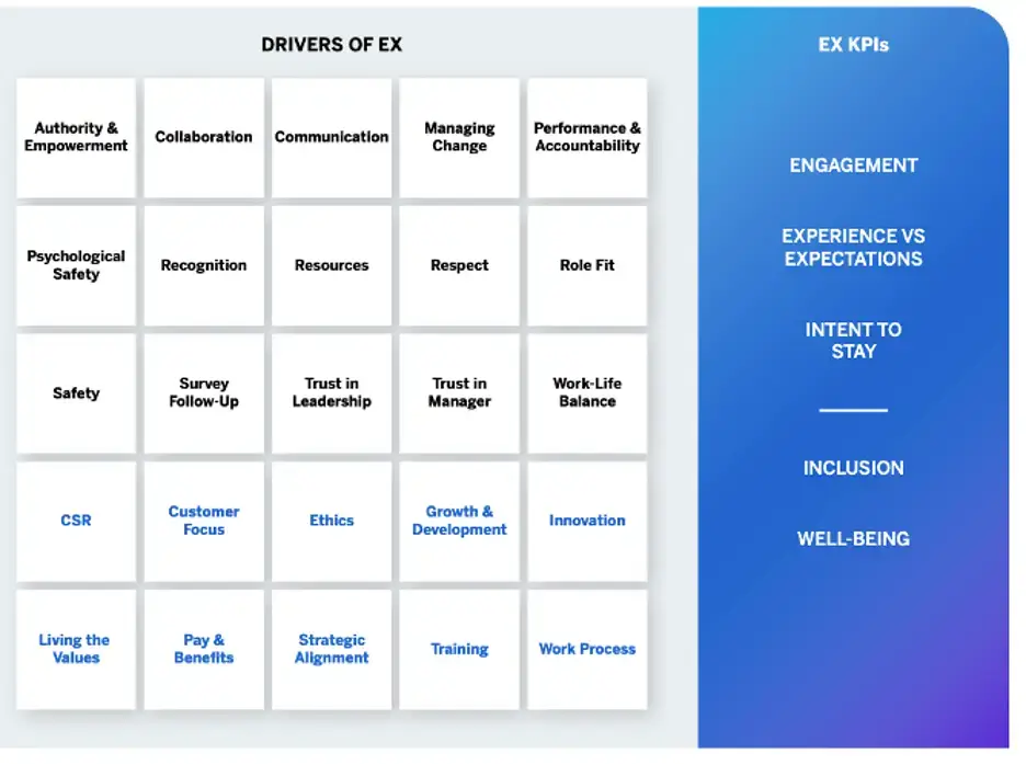 drivers of employee experience