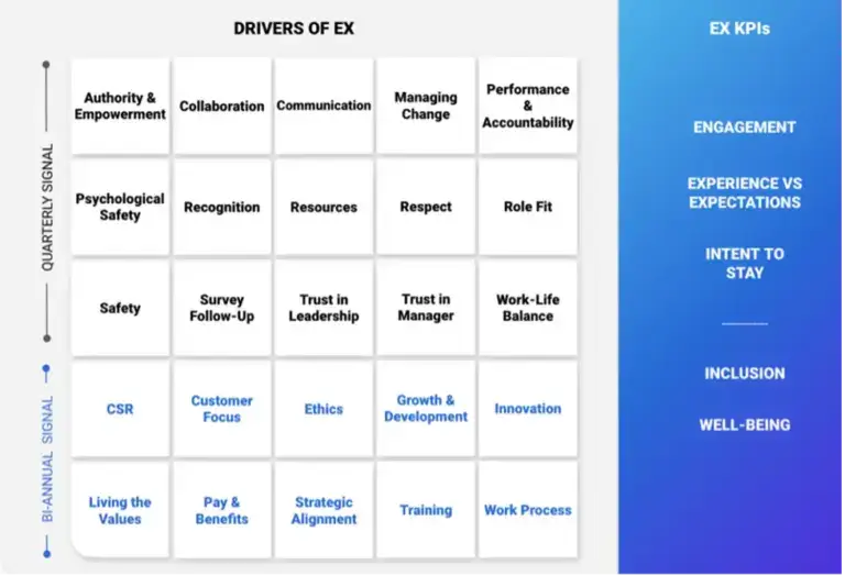 25 Employee Experience Drivers