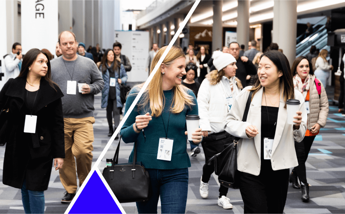 Group of attendees walking through the Salt Palace Convention Center during X4