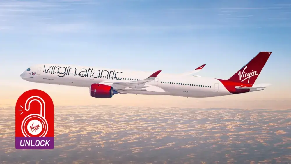 Virgin Atlantic plane