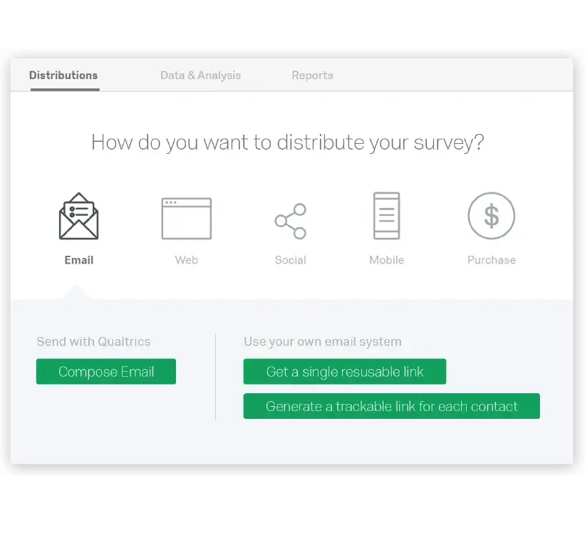 survey distribution