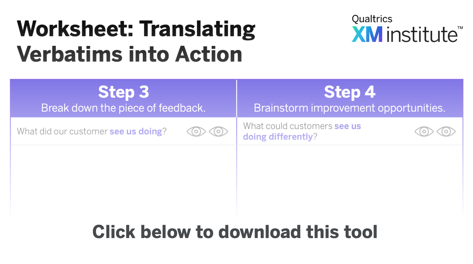 Download Image - Translating Verbatims into Action