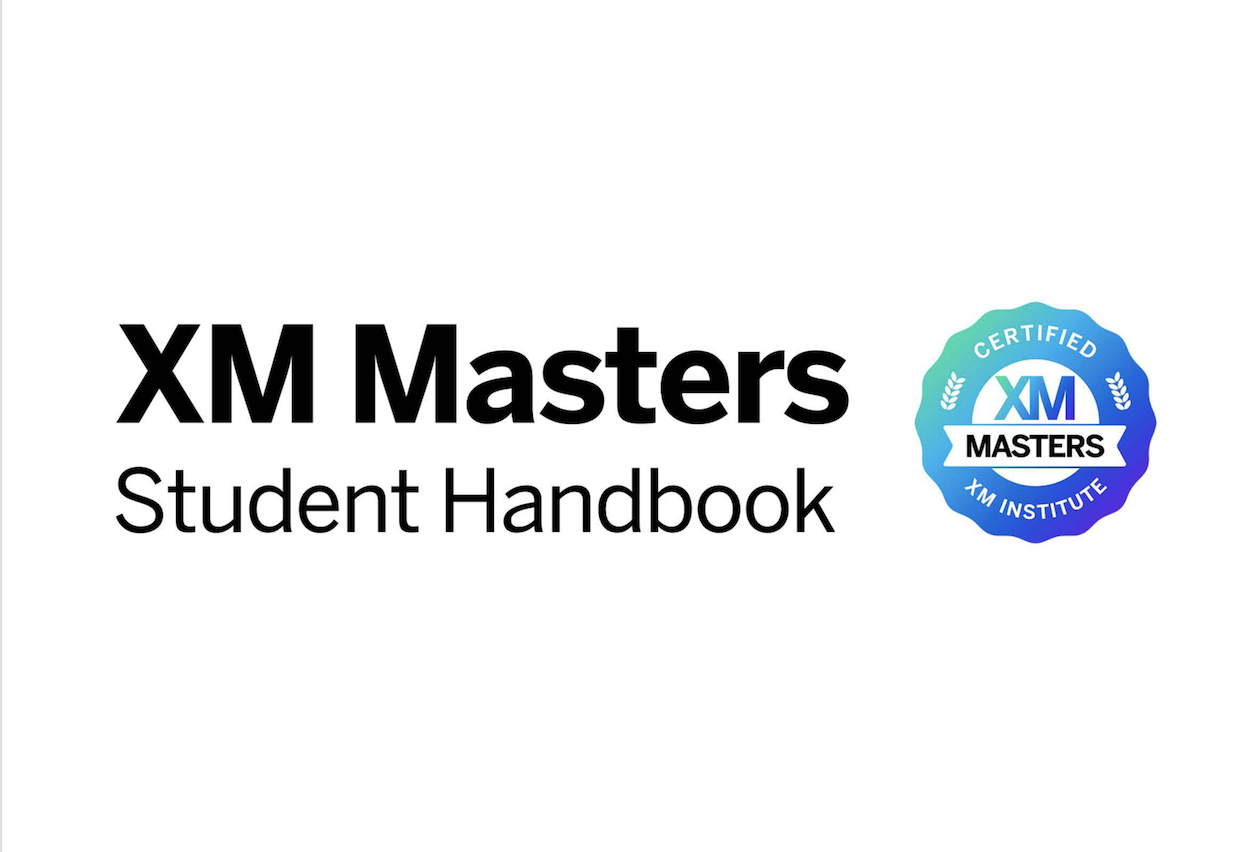 XM Masters Student Handbook