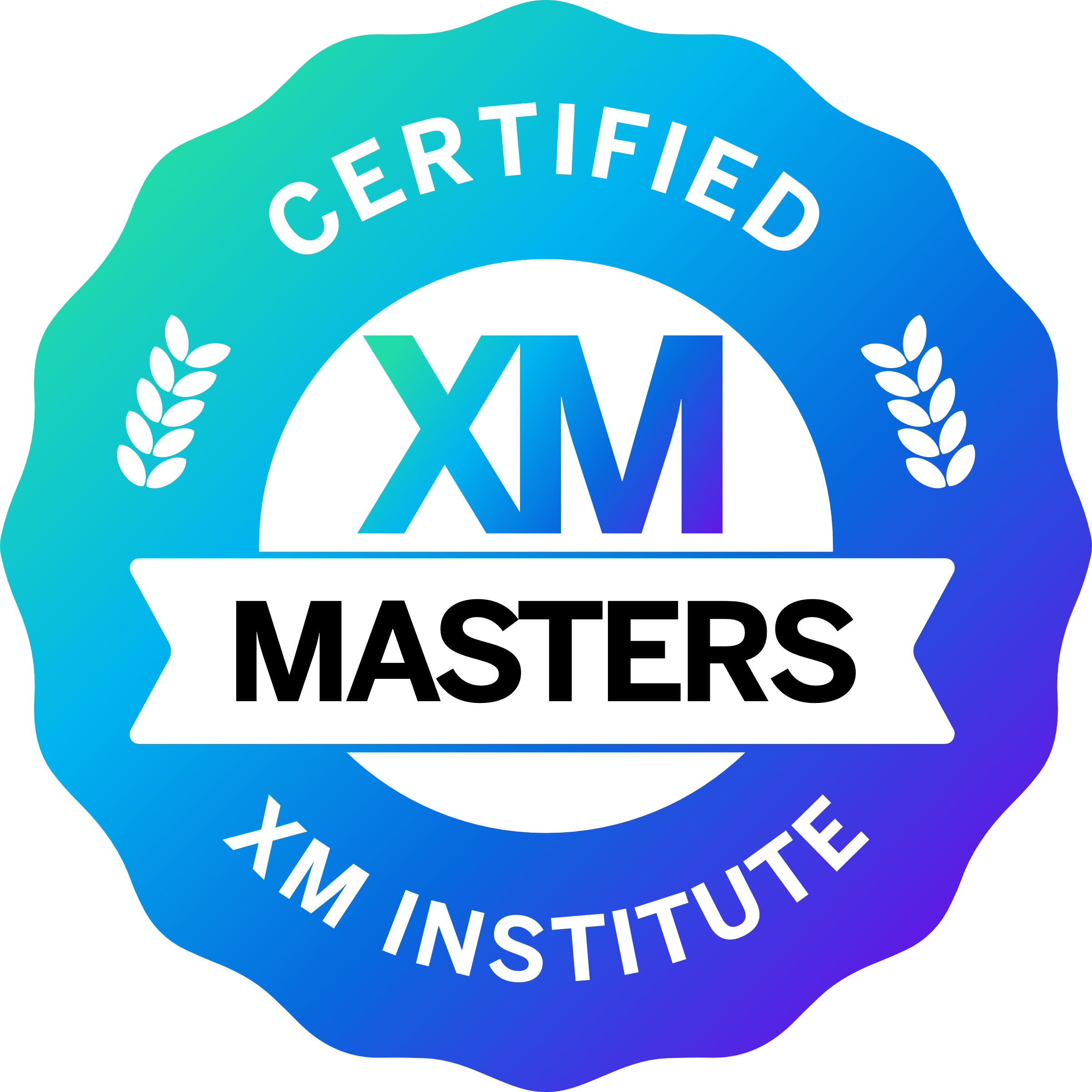 Xm Institute Certified Masters Badge