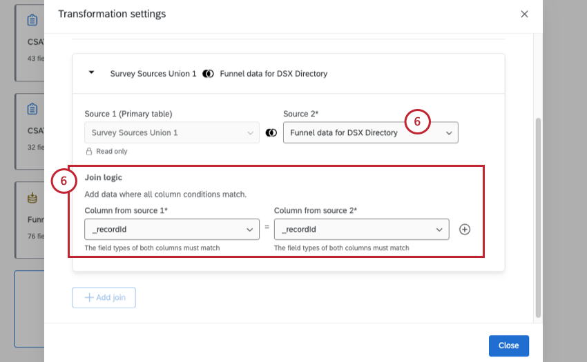 making a join using record ID fields