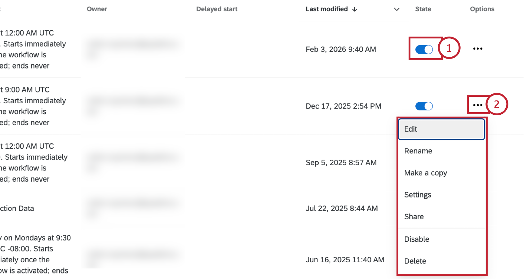 managing a single workflow