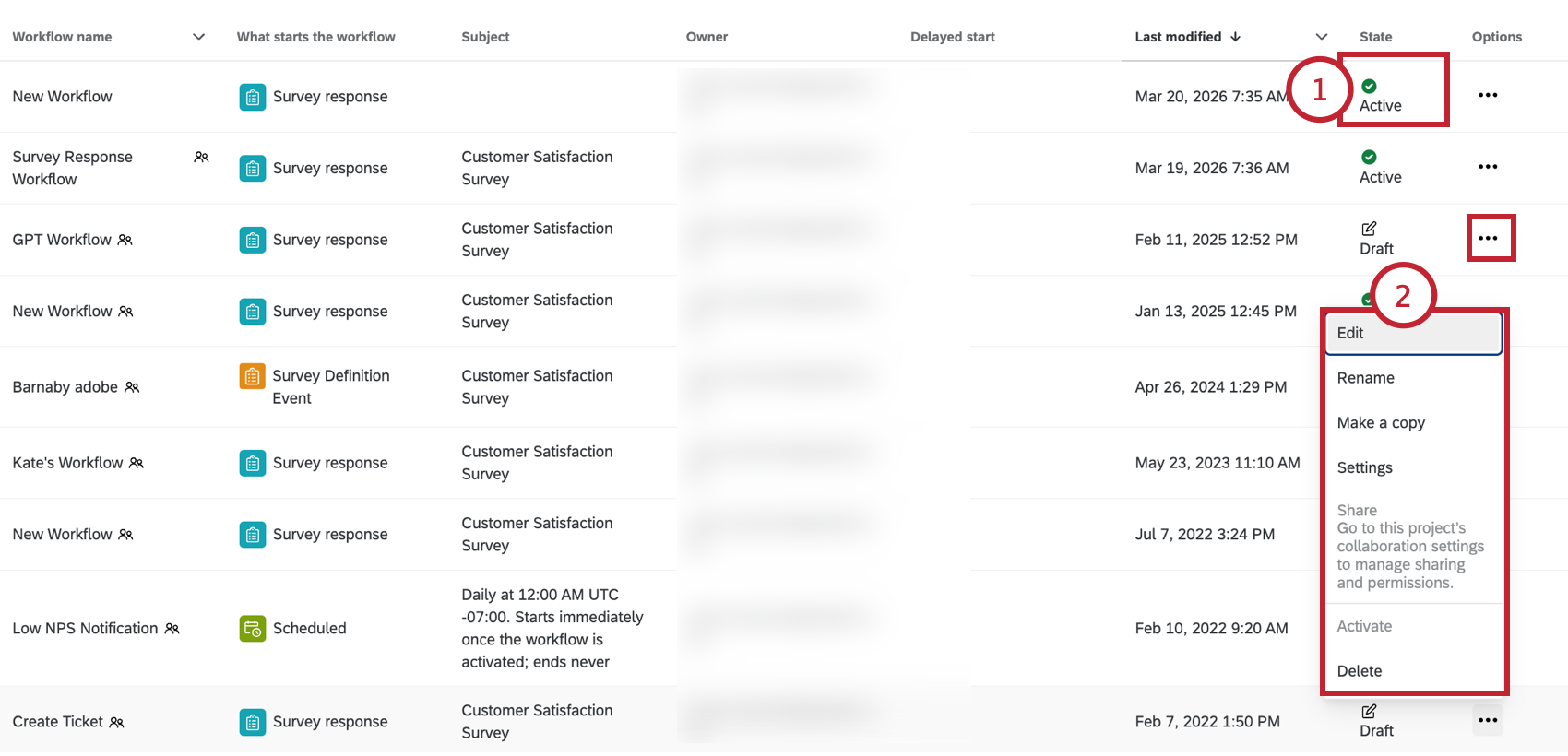 managing a single workflow