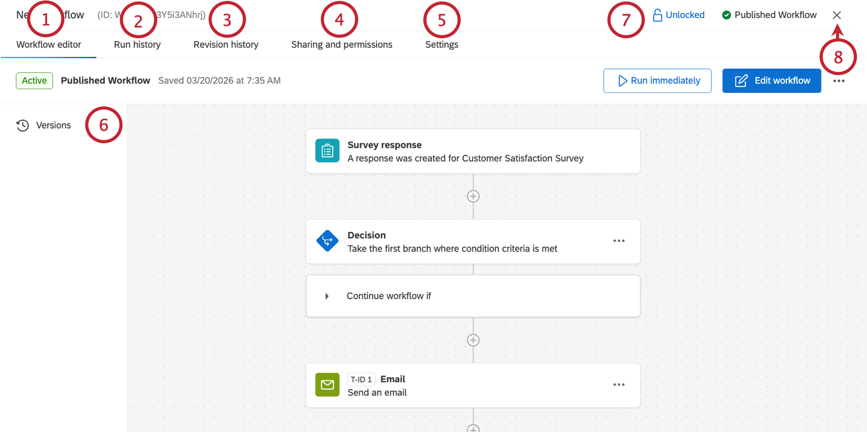 navigating workflows