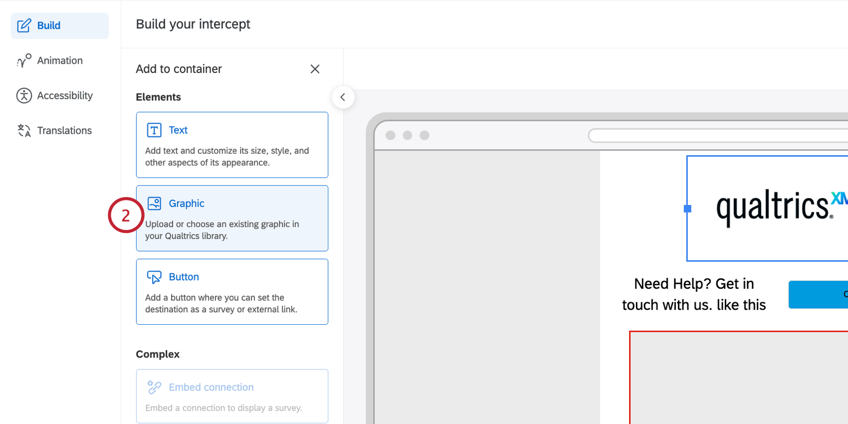 selecting graphic