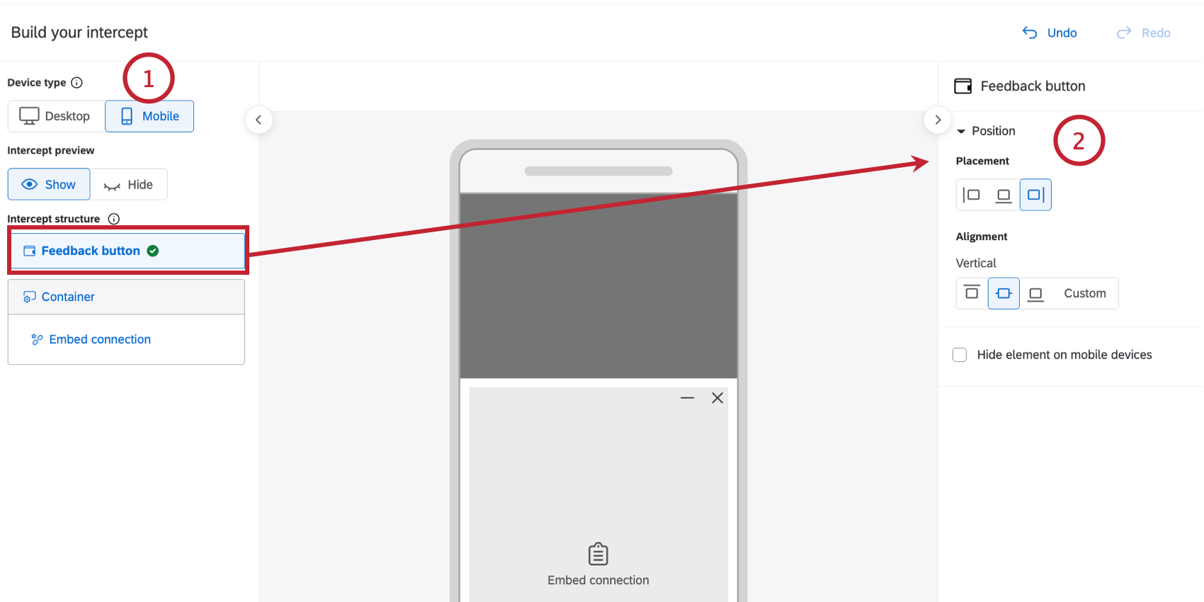 enabling mobile view