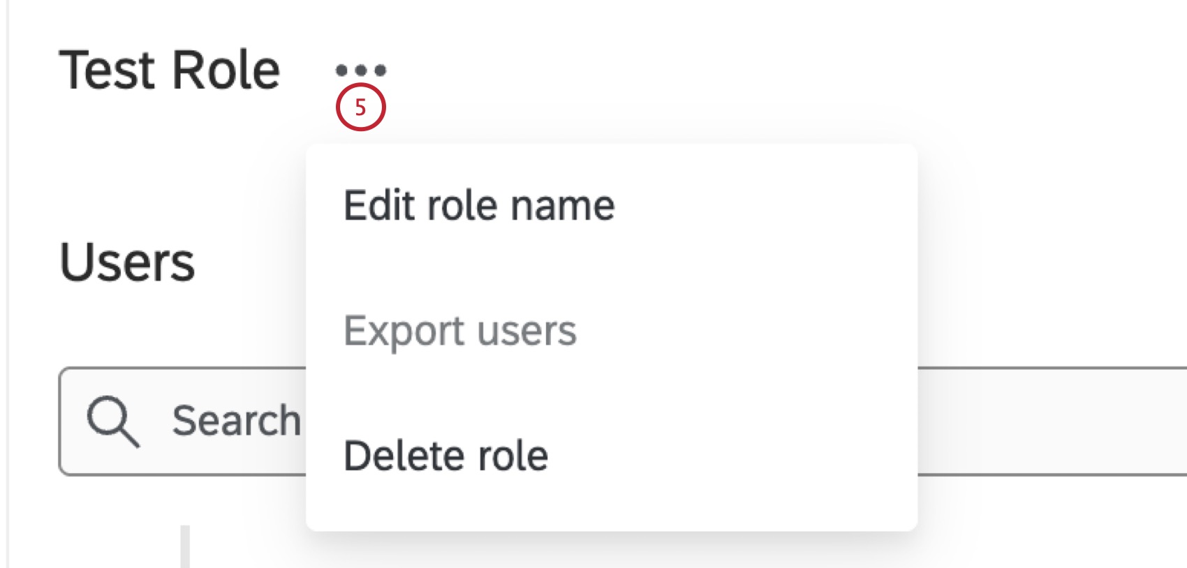 delete role