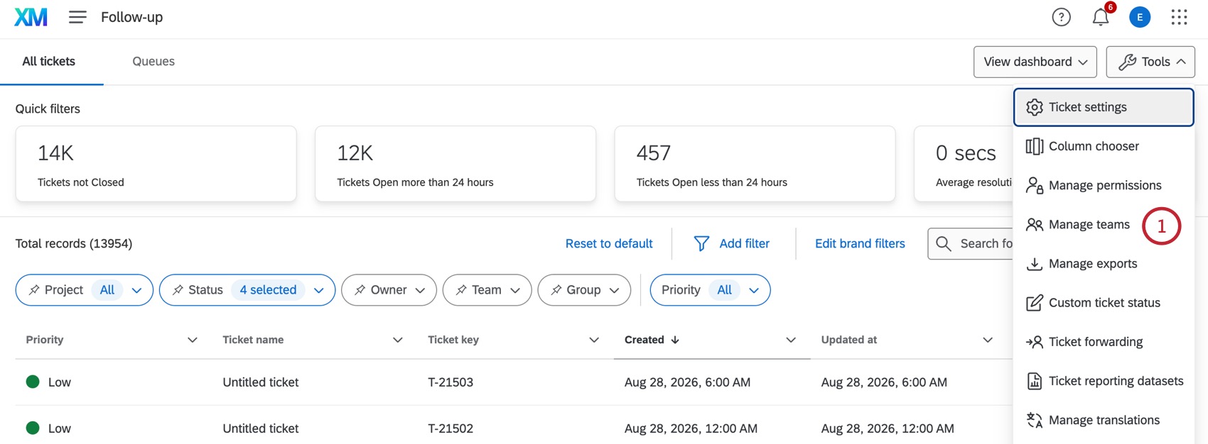 manage teams