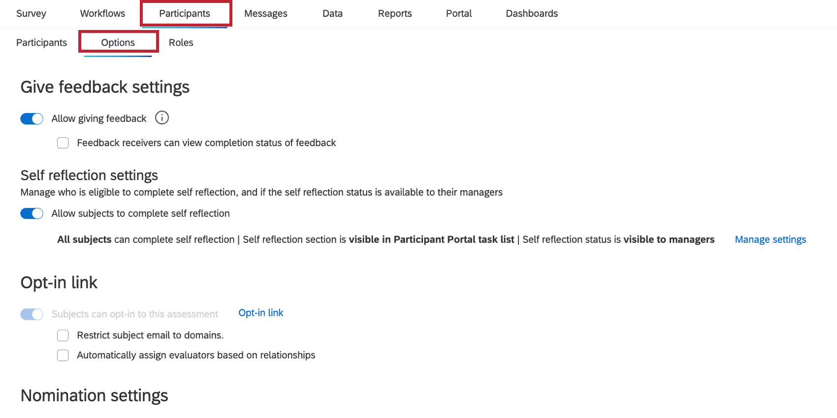 die TEILNEHMER:IN an einem 360 PROJEKTE