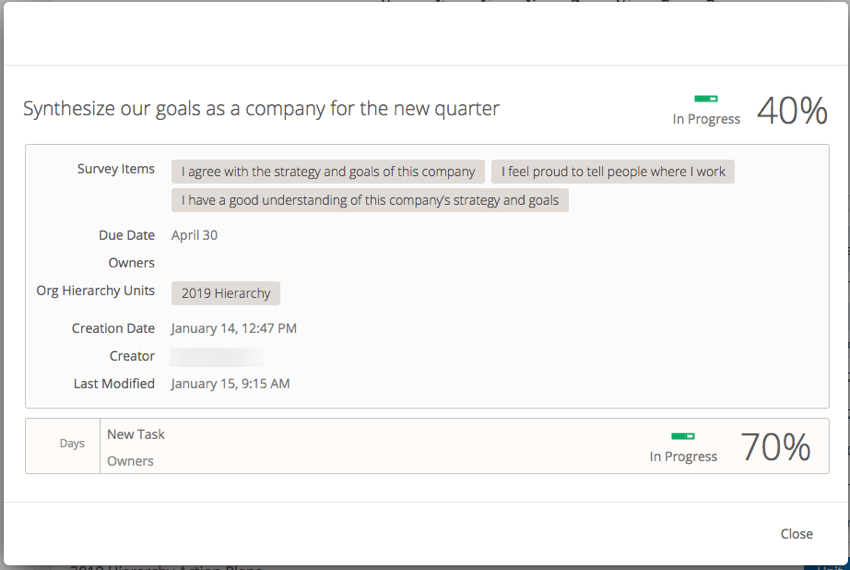 Plan daction ouvert dans une fenêtre