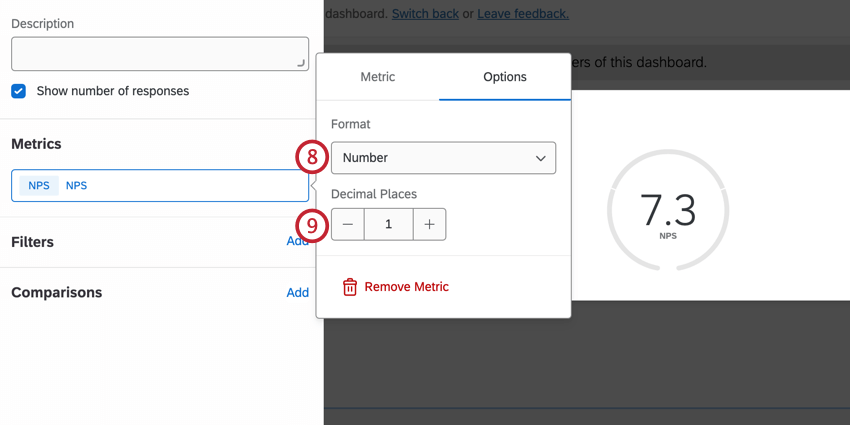 Set the format to number and add the decimal places