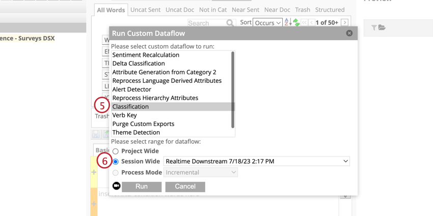 Opzioni personalizzate per il flusso di dati