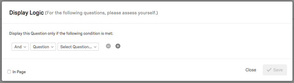 Affichage de la fenêtre Logique daffichage