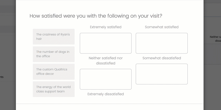 una gif che mostra la funzionalità di trascinamento