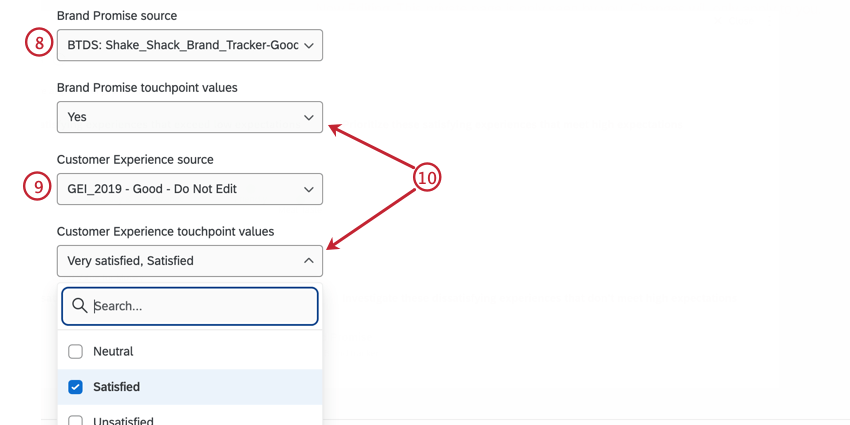 Datasource configuration for BX and CX