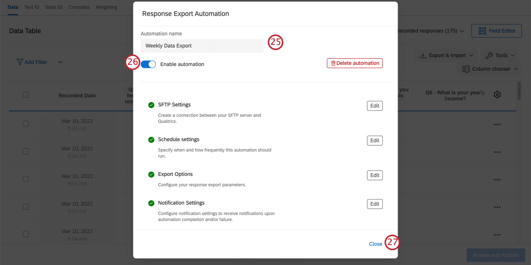 ステップ25～27を表示