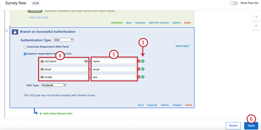 adding embedded data fields to capture