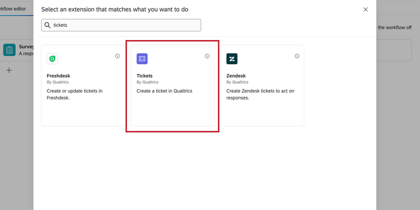 Creazione ticket attività